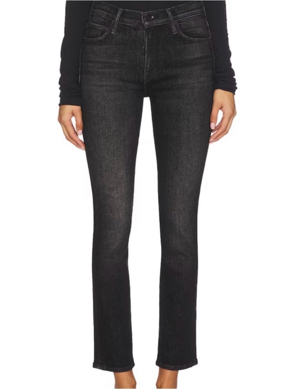 MOTHER Women's dazzler flood denim jeans in keep it sharp size 25 EUC